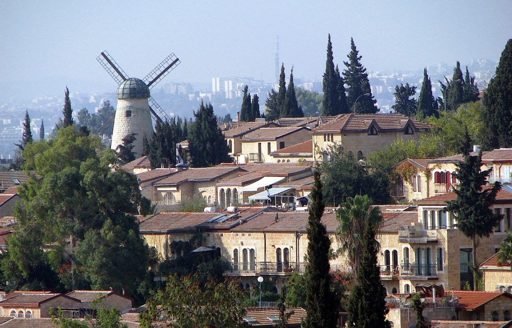 נוף עוצר נשימה של ירושלים